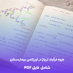 جزوه فرآیند تریاژ در اورژانس بیمارستان | دانلود PDF